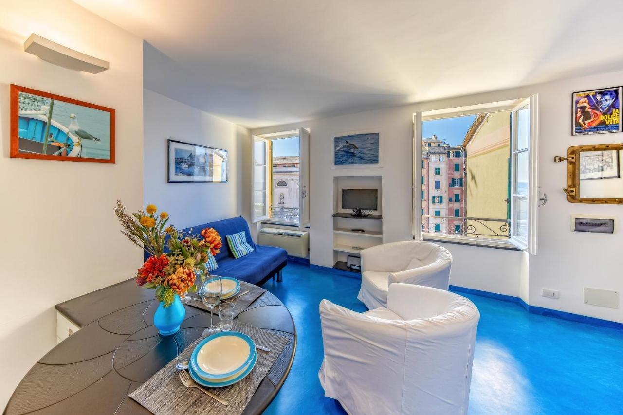 Casa Marina Relax Con Vista Sul Mare Lejlighed Camogli Eksteriør billede