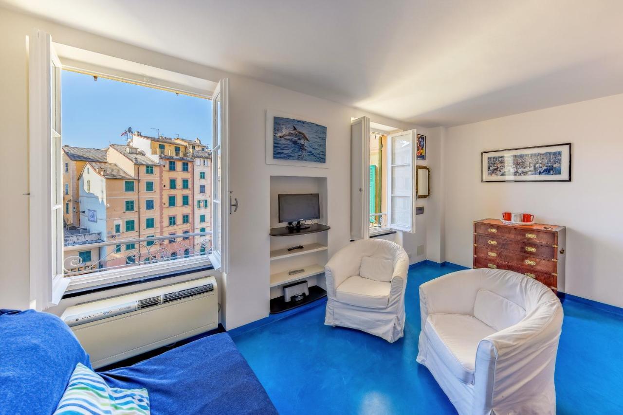 Casa Marina Relax Con Vista Sul Mare Lejlighed Camogli Eksteriør billede