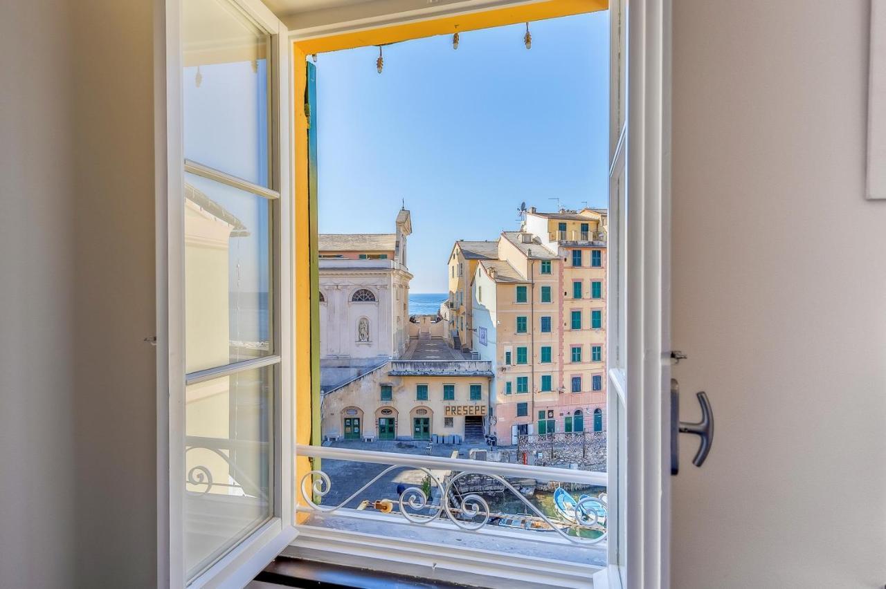 Casa Marina Relax Con Vista Sul Mare Lejlighed Camogli Eksteriør billede