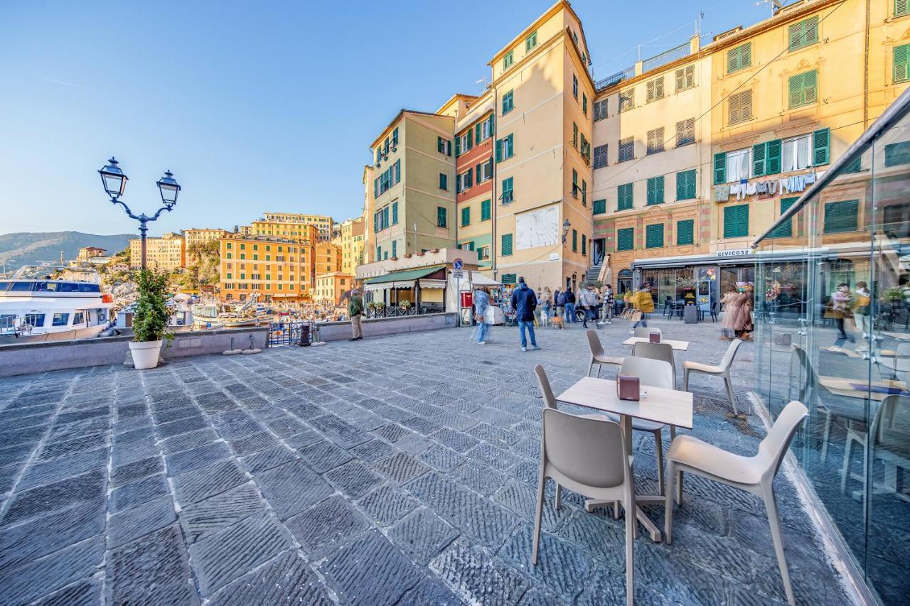 Casa Marina Relax Con Vista Sul Mare Lejlighed Camogli Eksteriør billede