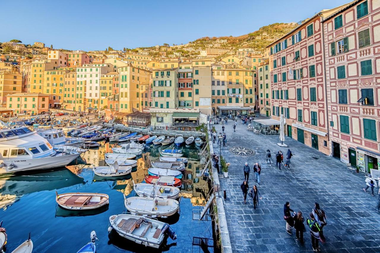 Casa Marina Relax Con Vista Sul Mare Lejlighed Camogli Eksteriør billede