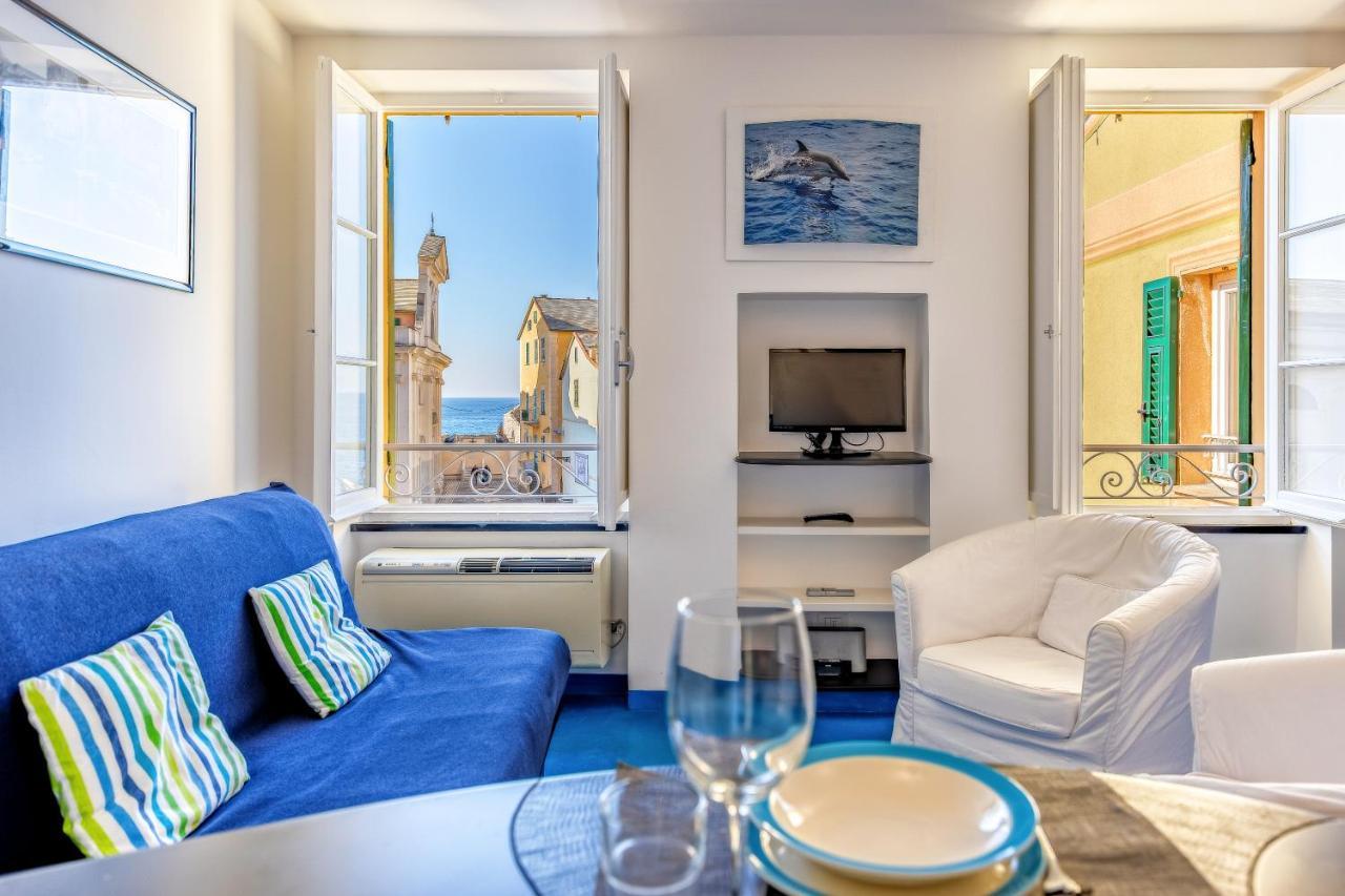 Casa Marina Relax Con Vista Sul Mare Lejlighed Camogli Eksteriør billede