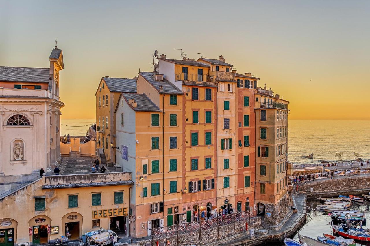 Casa Marina Relax Con Vista Sul Mare Lejlighed Camogli Eksteriør billede