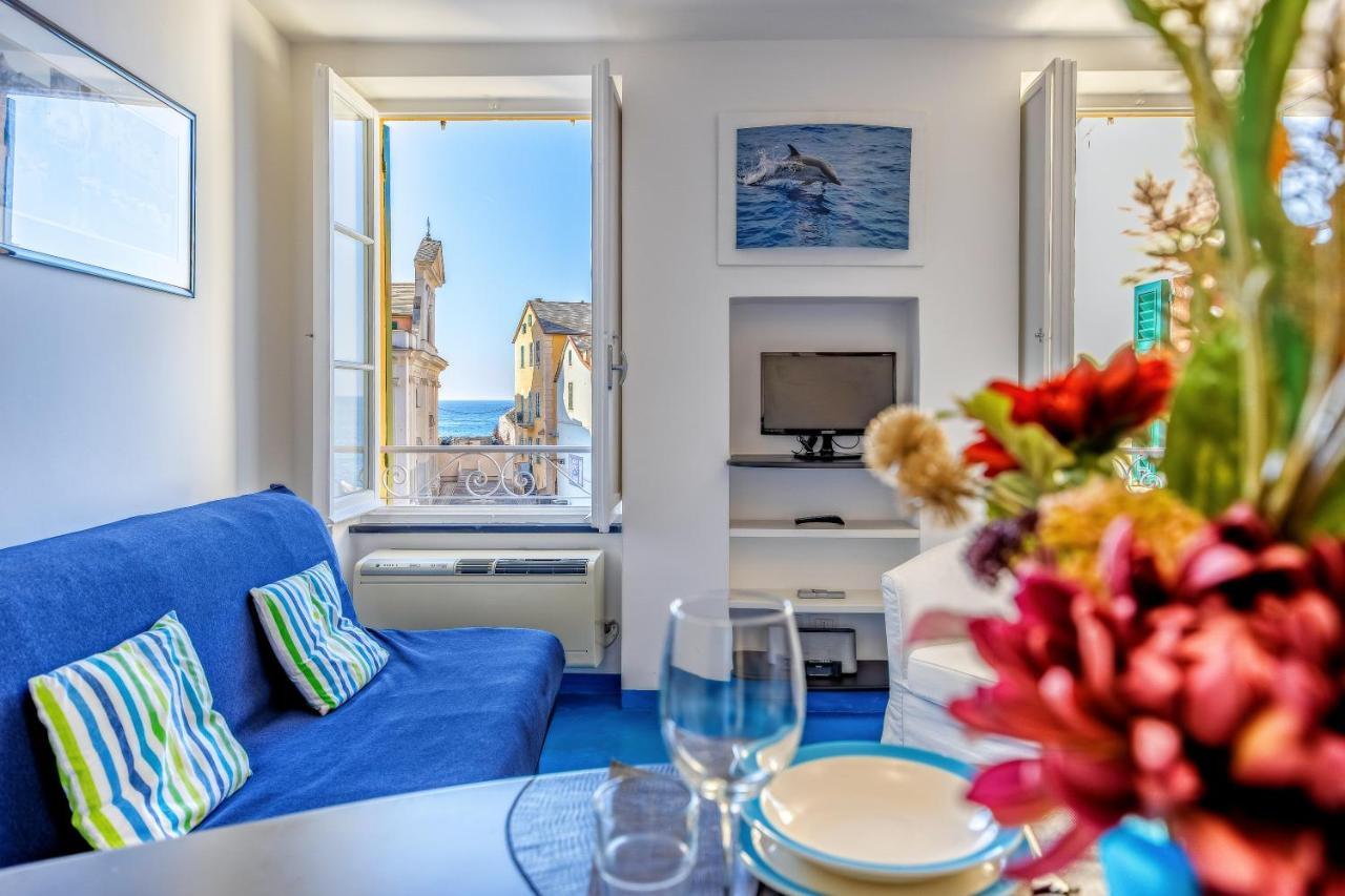 Casa Marina Relax Con Vista Sul Mare Lejlighed Camogli Eksteriør billede