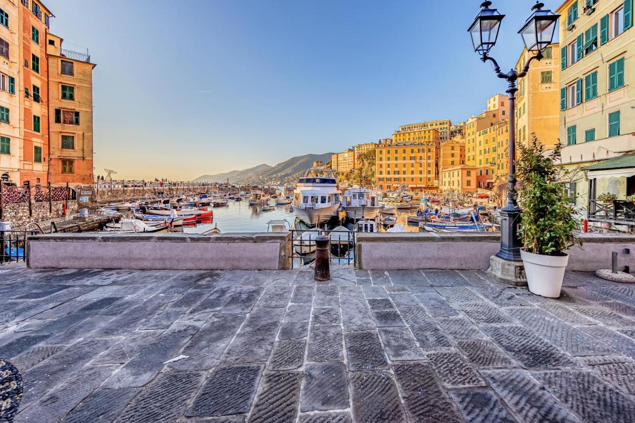 Casa Marina Relax Con Vista Sul Mare Lejlighed Camogli Eksteriør billede