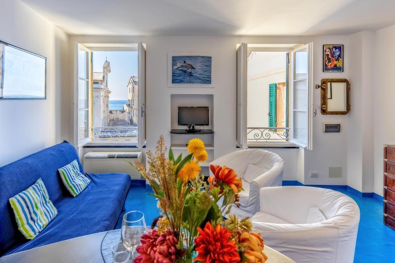 Casa Marina Relax Con Vista Sul Mare Lejlighed Camogli Eksteriør billede